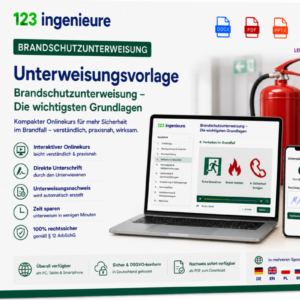 Brandschutzunterweisung online vorlage muster unterweisungsnachweis