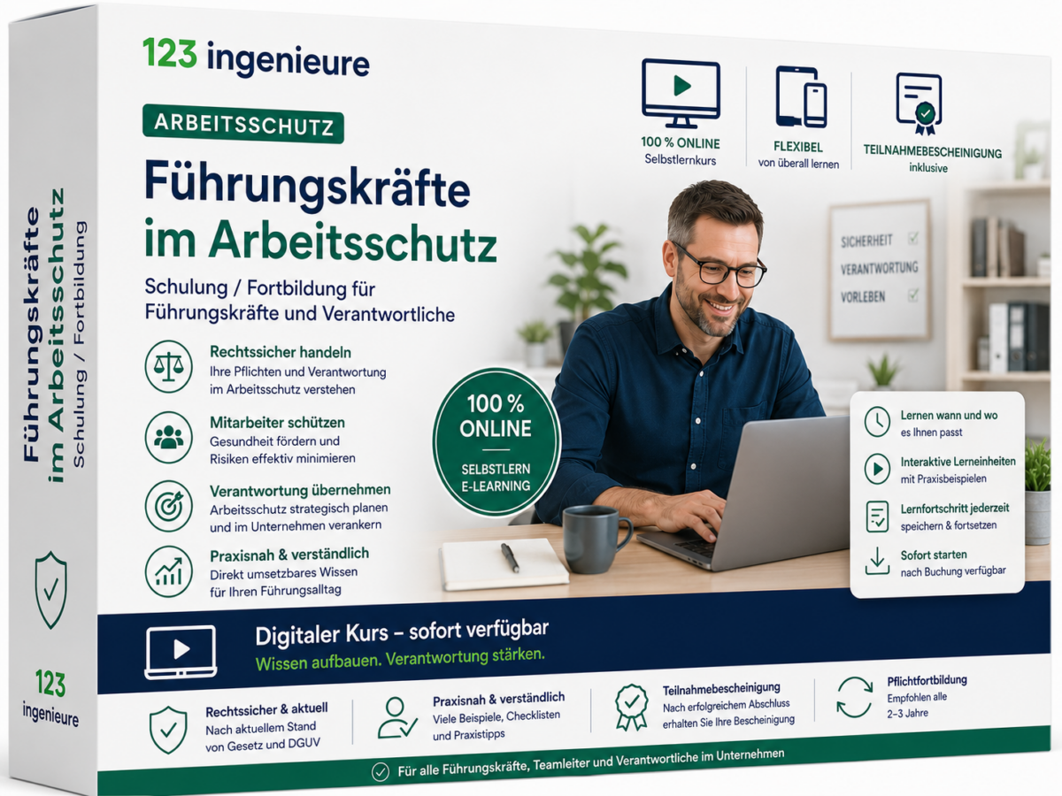 Schulung Fortbildung Führungskräfte Arbeitsschutz Arbeitssicherheit
