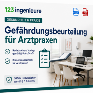 Gefaehrdungsbeurteilung Arztpraxis erstellen vorlage muster PDF Word