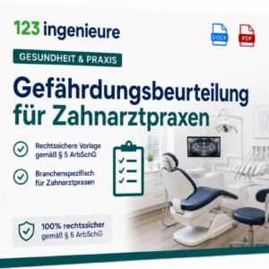Gefaehrdungsbeurteilung Zahnarzt Zahnarztpraxis muster vorlage pdf word