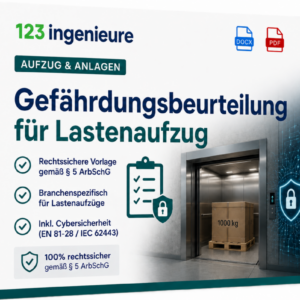 Gefaehrdungsbeurteilung Aufzug Lastenaufzug