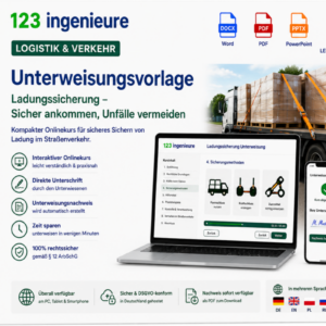 Ladungssicherung Unterweisung online Schulung