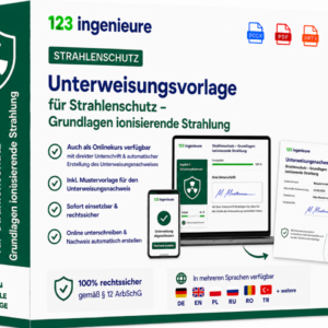 Strahlenschutzunterweisung online Grundlagen ionisierende Strahlung Unterweisungsnachweis