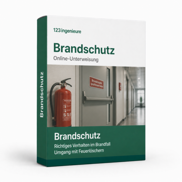 Brandschutzunterweisung – online Software, Muster und Vorlage für den betrieblichen Brandschutz.