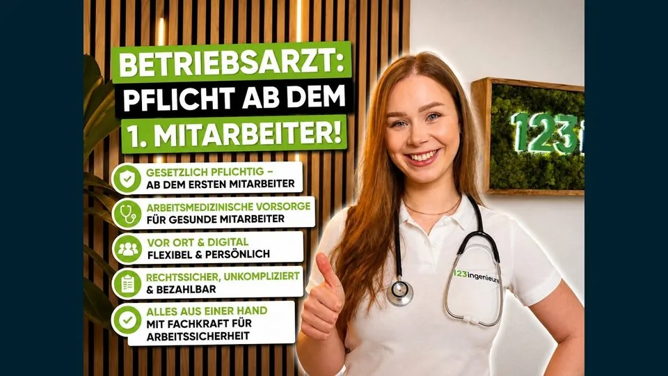Videovorschau: Betriebsarzt, Pflicht ab dem ersten Mitarbeiter
